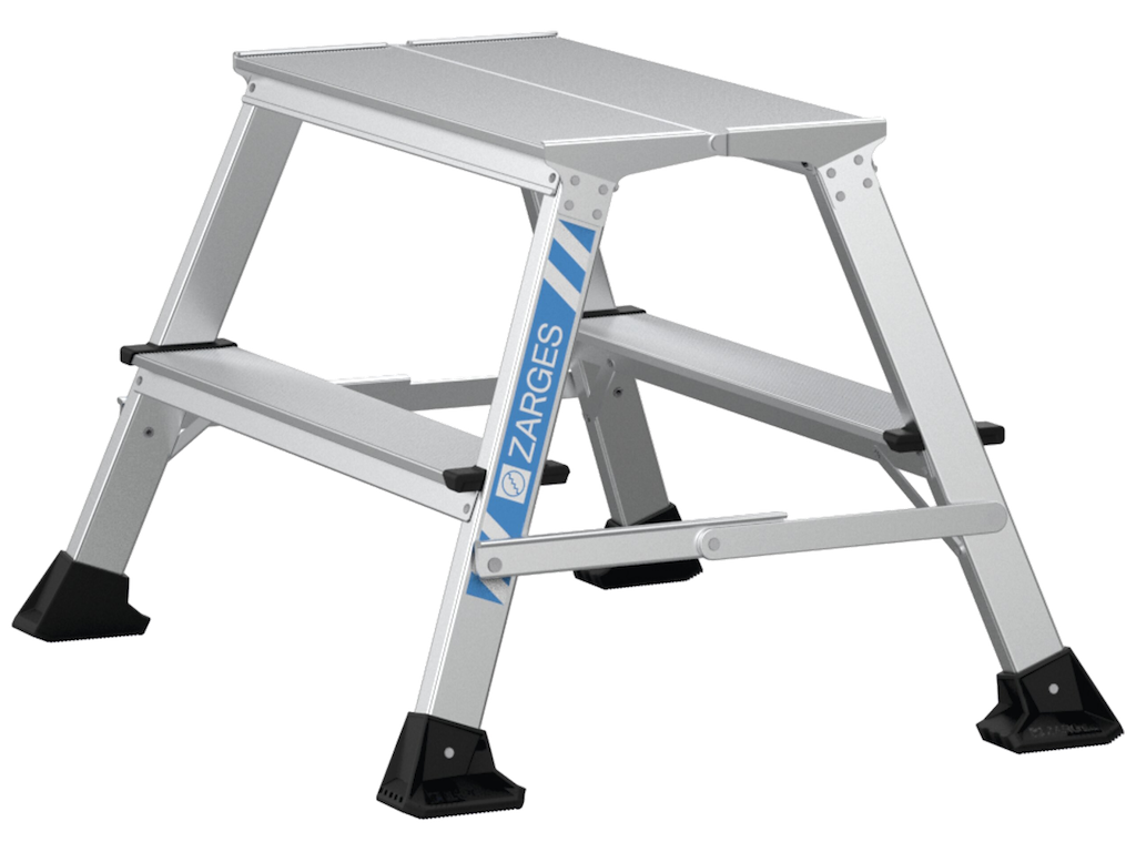 Arbejdsbuk XLstep P 2×2 trin bred højde 0,49 mtr. Zarges 
