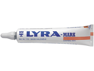 Lyra Markeringspasta Fixolid 4150 50 ml hvid