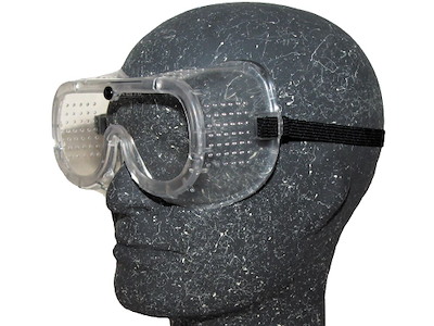 Beskyttelsesbrille goggle klar PVC 3180