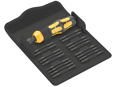 Wera Skruetrækkersæt KK900 set1, 19 dele