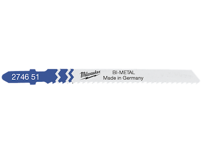 Stiksavblad T101A 75/2,5mm pk/5 Milwaukee