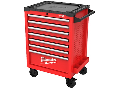 Værktøjsvogn 69cm, 131 dele Milwaukee