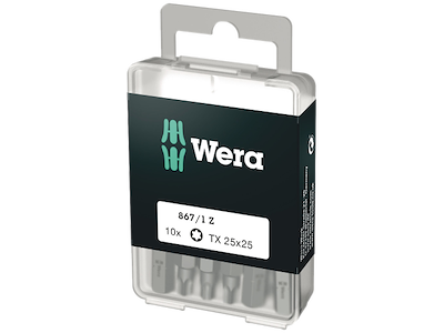 Wera Bits Torx 867/1 kort 25mm, 10stk