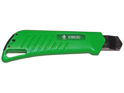 DJ TOOLS kniv m/skruelås, 18mm sort knækblad