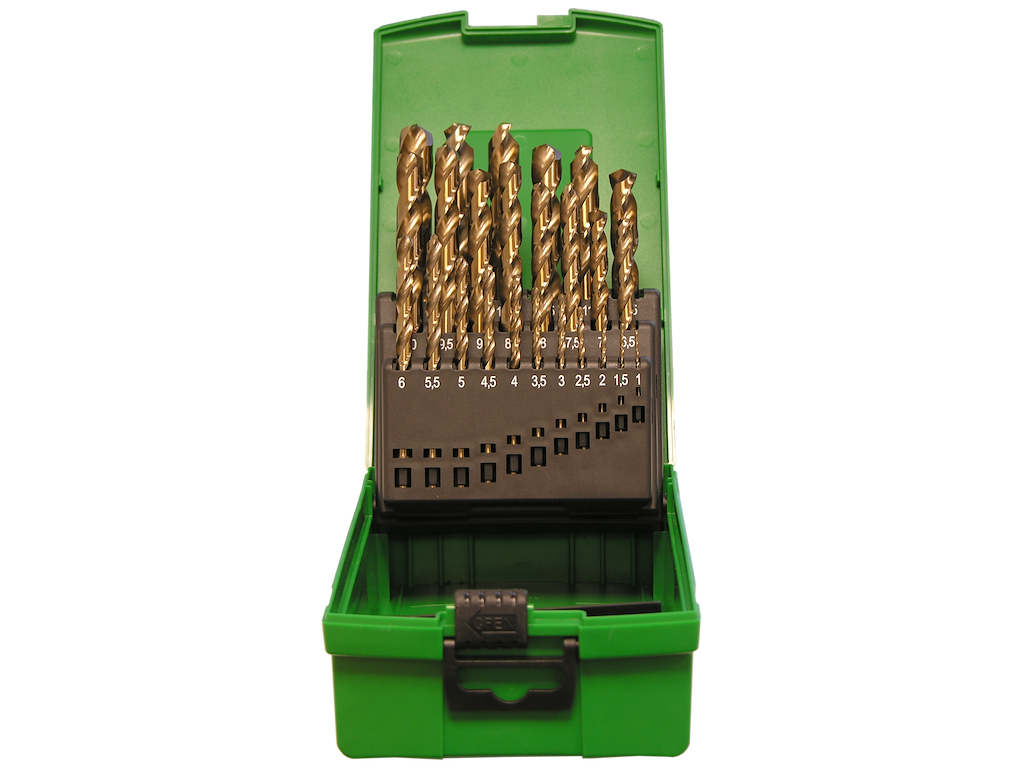 DJ TOOLS spiralborsæt DIN338 HSS-Co5, 1-13×0,5mm
