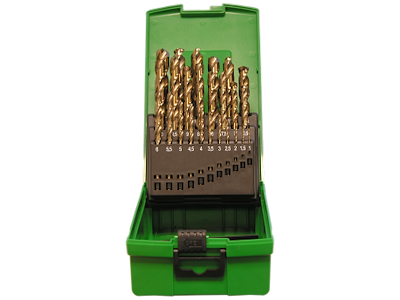 DJ TOOLS spiralborsæt DIN338 HSS-Co5, 1-13×0,5mm