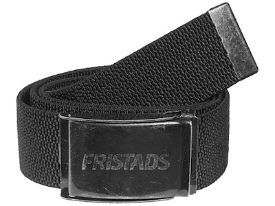 Bælte elastisk m/metalspænde 994 sort one size