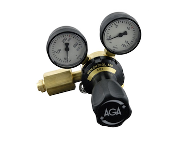 Regulator Unicontrol 500 Co2 0-10 bar AGA