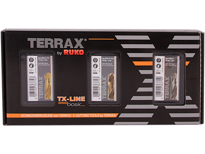 3 borsæt Terrax 1-10×0,5mm