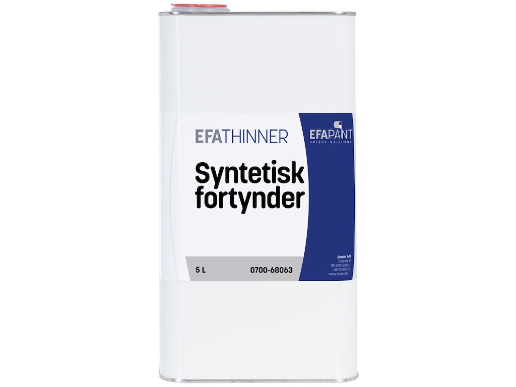 Syntetisk fortynder 5 ltr. EFApaint