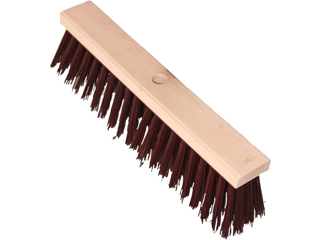 Galax kost 45 cm brune nylon hår