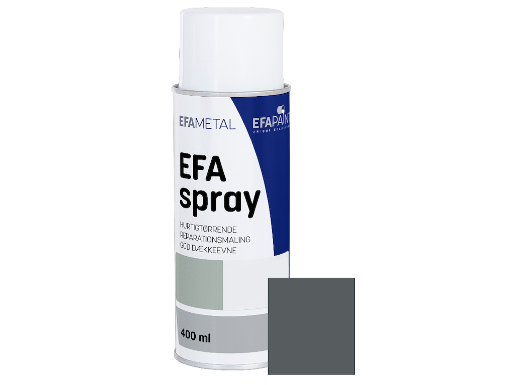 Efaspray RAL7012 Basaltgrå 400 ml