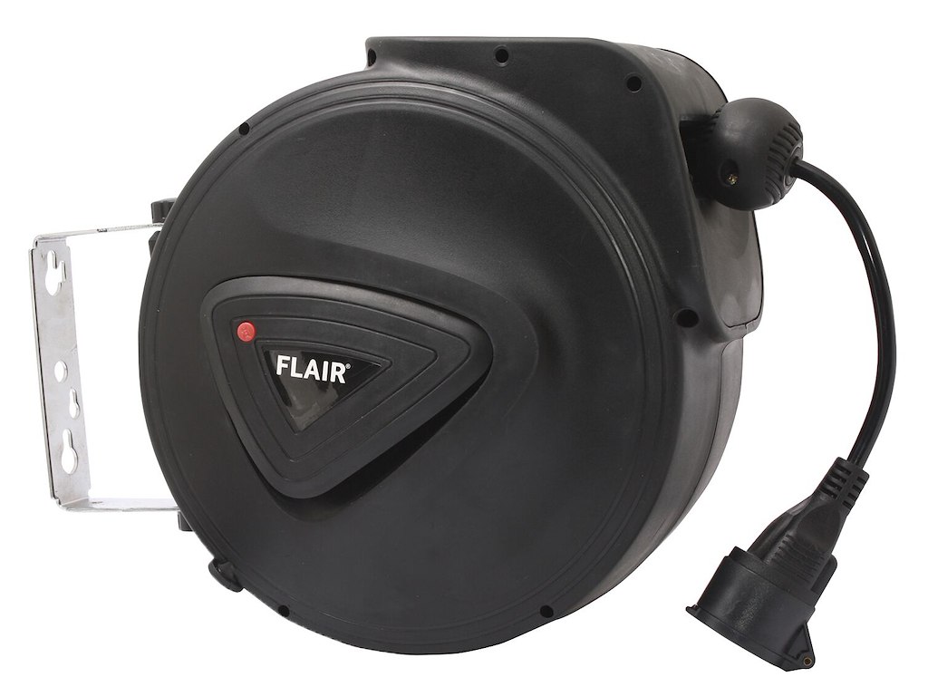 Flair kabelopruller DK stik 10 mtr 3G1,5mm² 230V