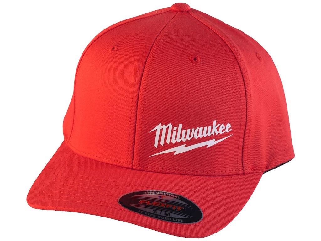 Milwaukee Kasket baseball rød BCSRD str. S/M