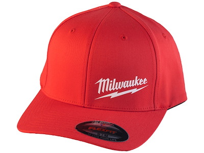 Milwaukee Kasket baseball rød BCSRD str. L/XL