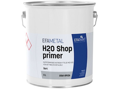 H2O shopprimer 0561 Sort 5 ltr. EFApaint