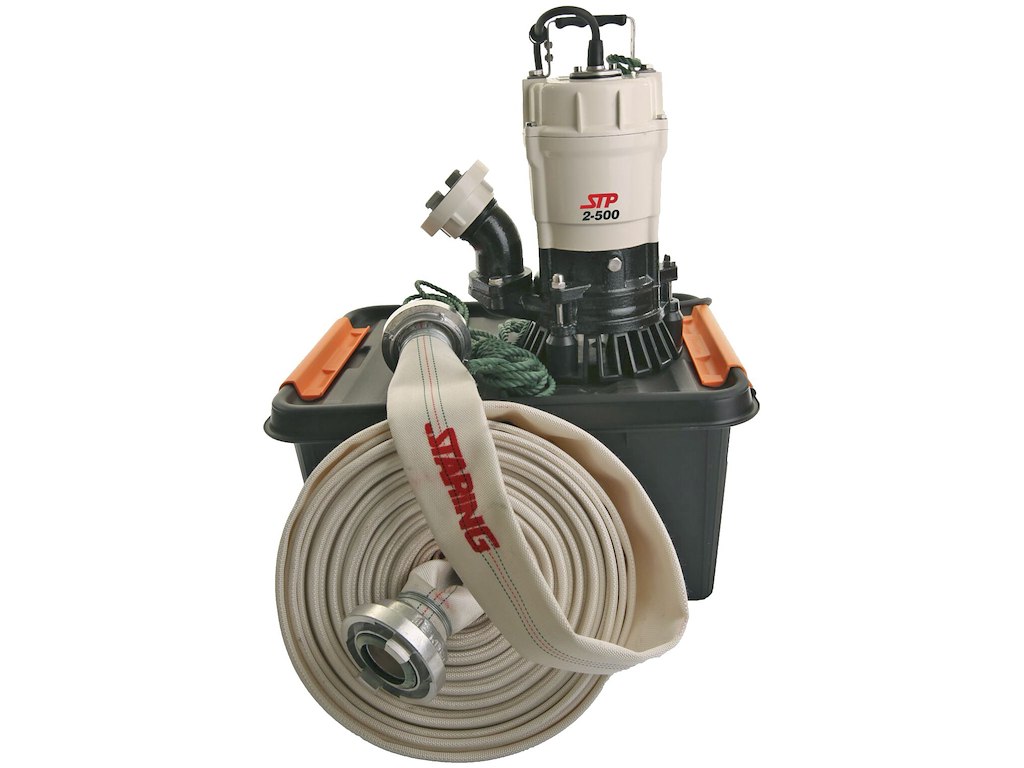 Staring Dykpumpe STP2-500 230V 2", sæt m/slange, i kasse