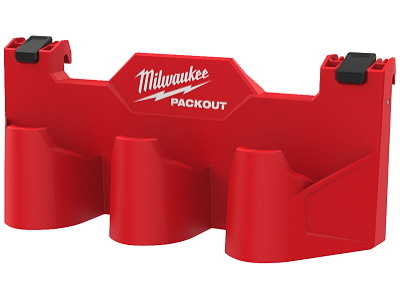 Holder t/3 M12 batterier, sidemontering, Milwaukee Packout