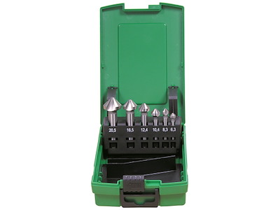 DJ TOOLS forsænkersæt 6,3-20,5 mm