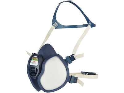 3M halvmaske 4279+ ABEK1P3 R D, vedligeholdelsesfri