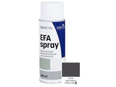 Efaspray New Holland Chassis Grå 400 ml