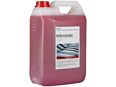 Polar longlife kølervæske rød 5 ltr Polar