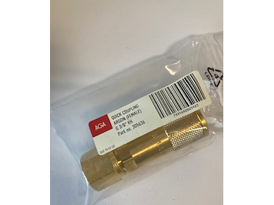 Lynkobling 3/8 t/argon AGA