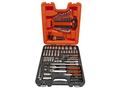 Topnøglesæt mm 1/2"+1/4" firk. S103 Bahco