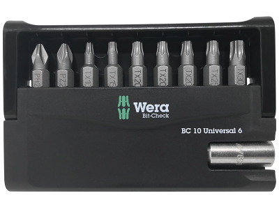 Wera/HJS bitssæt 8151/55/67-9/899