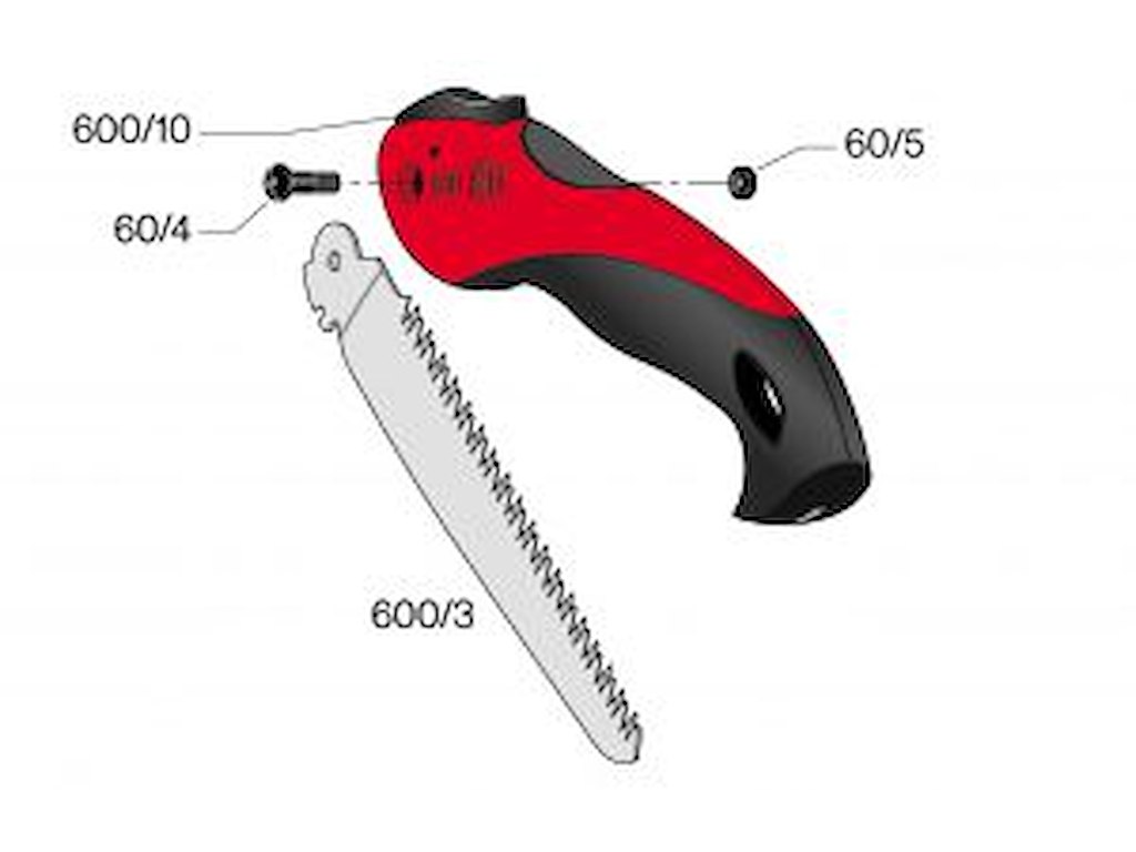 Felco 600/3 klinge til Felco 600
