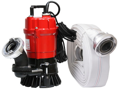 Flair FL-55 2" dykpumpe inkl. 15mtr slange m/kobl.