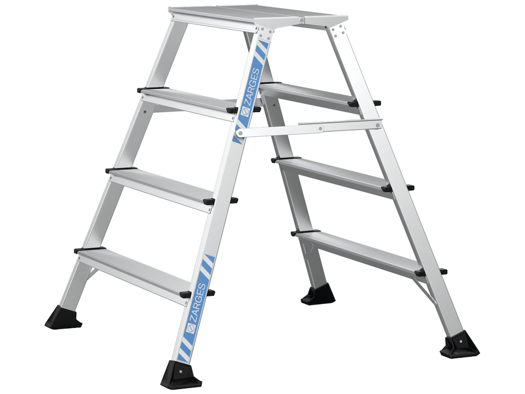 Arbejdsbuk XLstep P 2×4 trin bred højde 0,99 mtr. Zarges