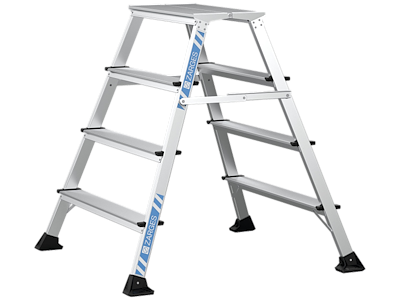 Arbejdsbuk XLstep P 2×4 trin bred højde 0,99 mtr. Zarges