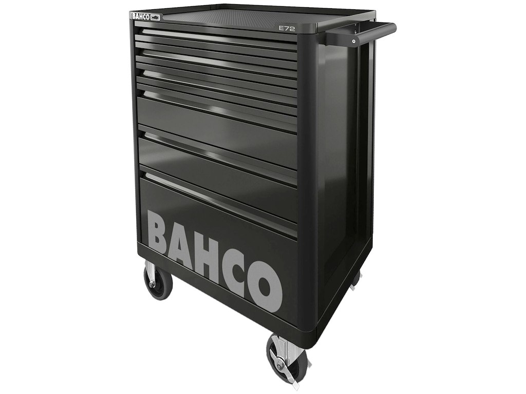 Bahco Værktøjsvogn 1472K6BLACK m/6 skuffer, sort RAL9005