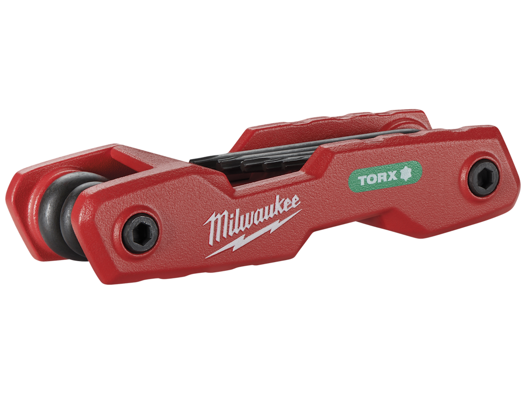Stiftnøglesæt sammenfoldeligt TX9-TX40, 8stk Milwaukee