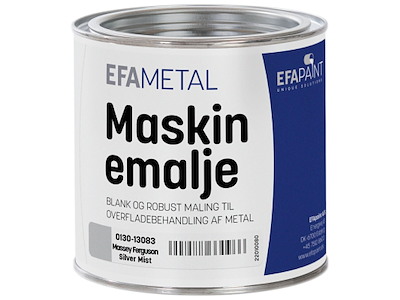 Maskinemalje 0130 MF Silver Mist 3/4 ltr. EFApaint