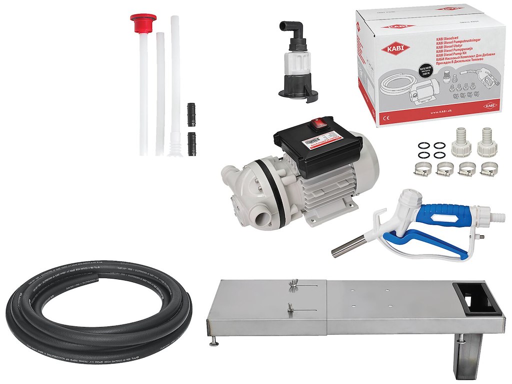 Kabi el-pumpesæt f/AdBlue 230V man. pistol t/fad Kabi