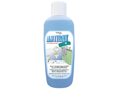 Sanitetsafkalker Antibakteriel/Cleaner 1 ltr. Besma